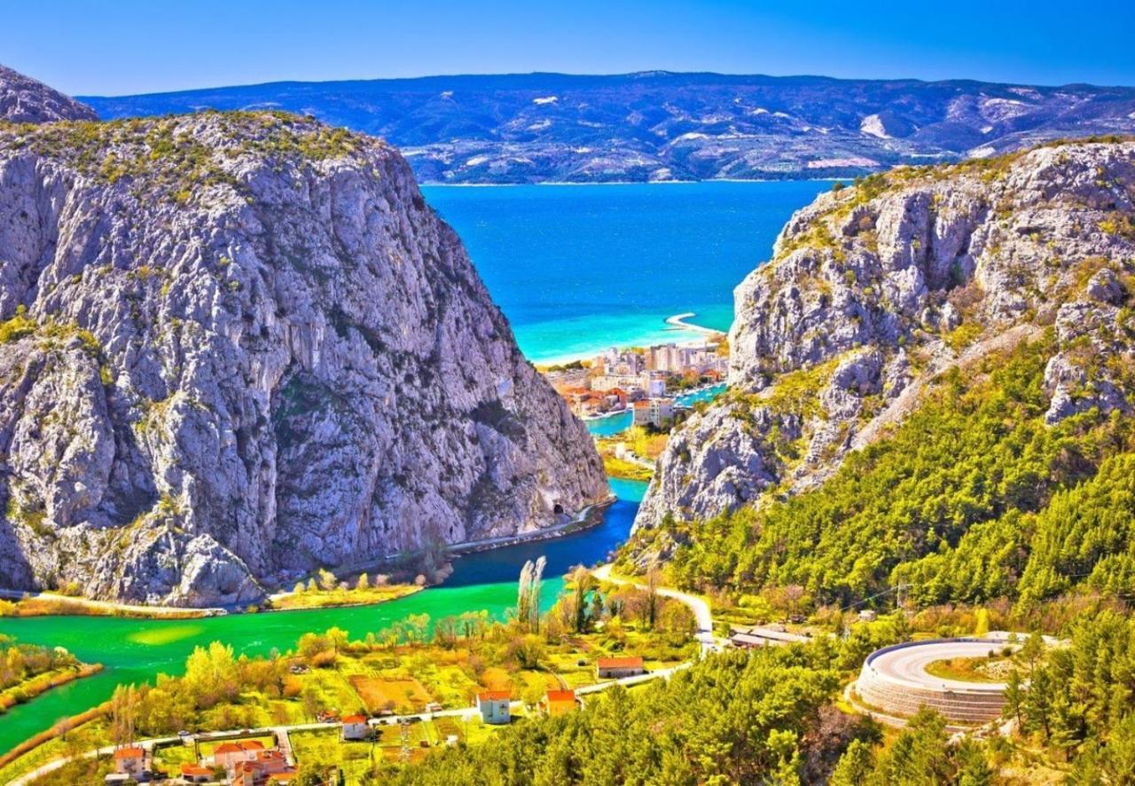 Adriatic Seaview Apartment Omiš Exteriér fotografie
